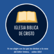 iglesia bíblica de Cristo